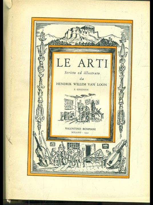 Le arti - Hendrik Willem - copertina