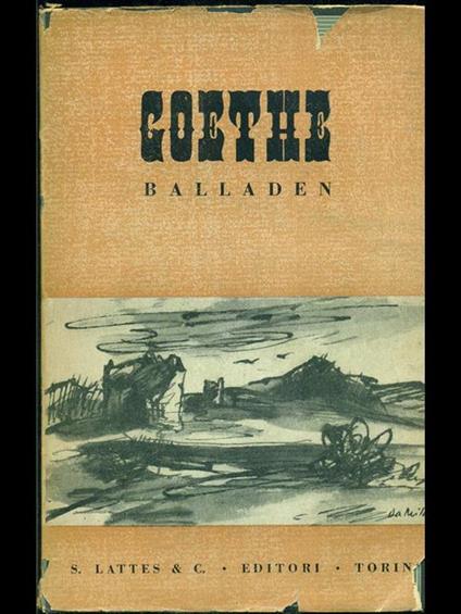 Balladen - Johann Wolfgang Goethe - copertina