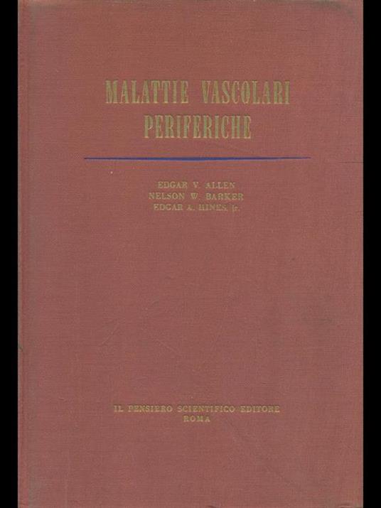 Malattie vascolari periferiche - copertina