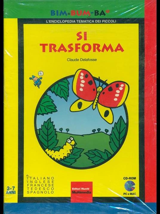 Bim-Bum-Ba.Si trasforma CD ROM - Claude Delafosse - copertina