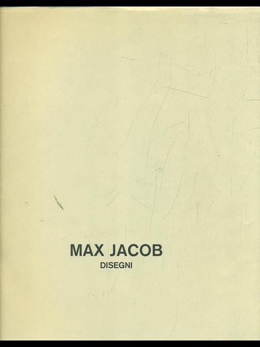 Max Jacob. Disegni - copertina