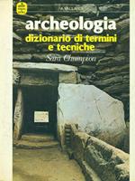 Archeologia dizionario di termini e tecniche
