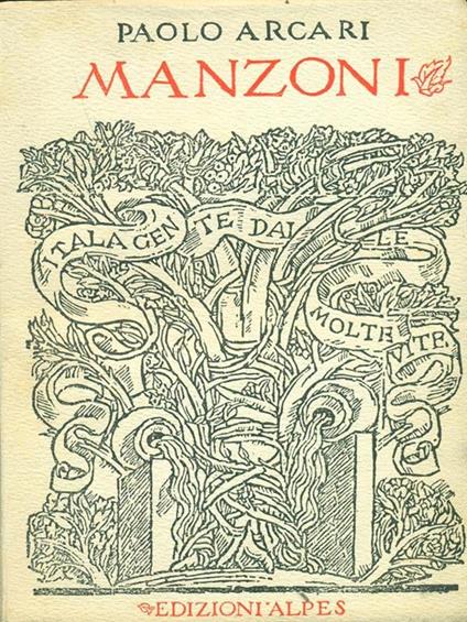 Manzoni - Paolo Arcari - copertina