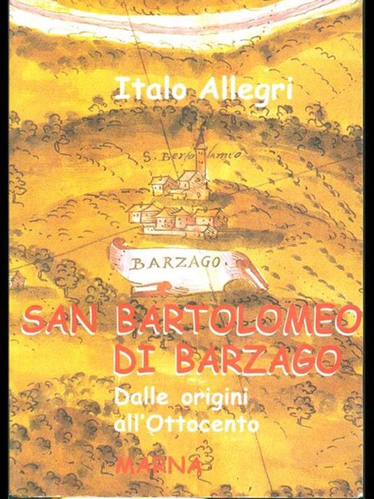 San Bartolomeo di Barzago. Dalleorigini all'Ottocento - copertina