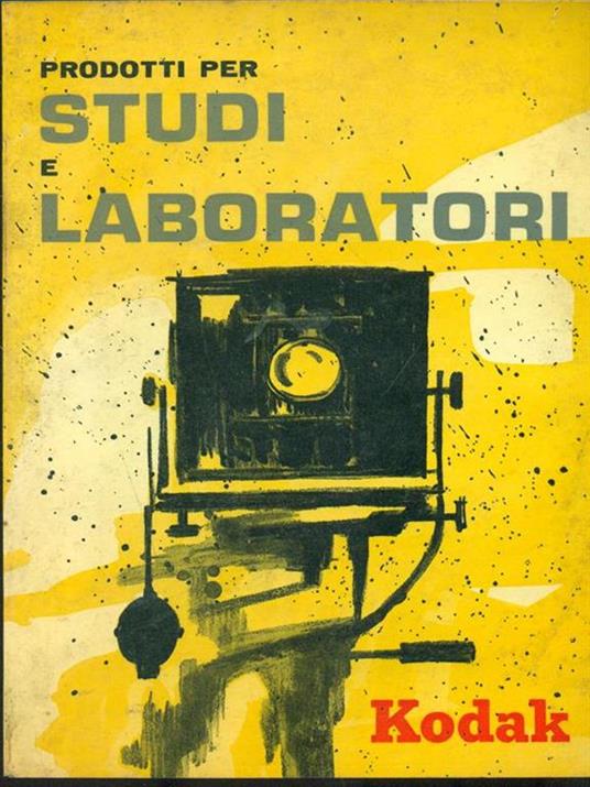 Prodotti per studi e laboratori - copertina