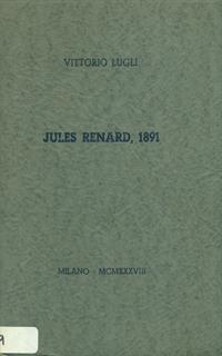 Jules Renard 1891 - Vittorio Lugli - 2