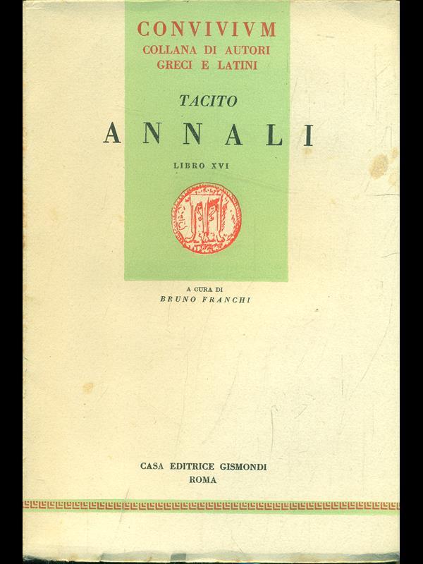 Annali libro XVI