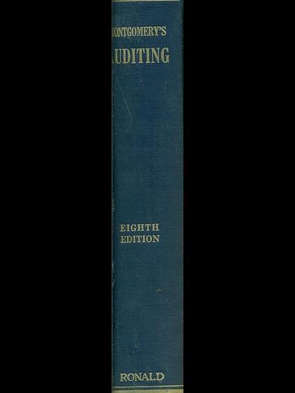 Montgomery's Auditing - copertina