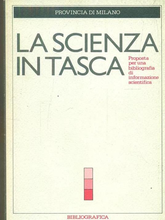 La scienza in tasca - copertina