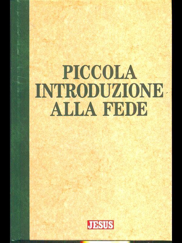 Piccola introduzione alla fede