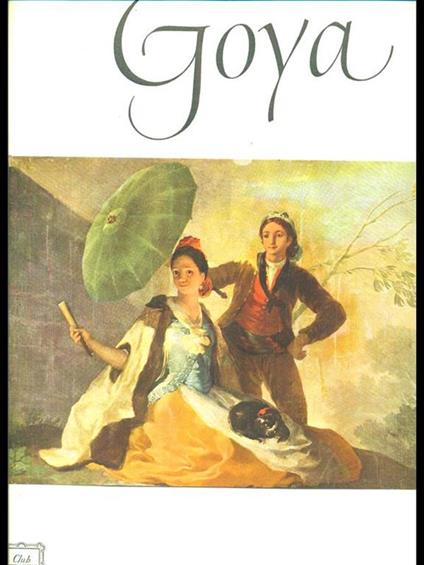 Goya - copertina