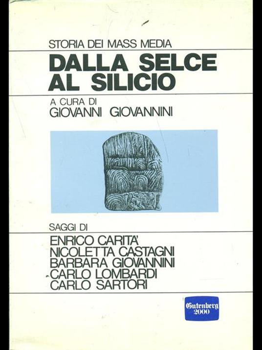 Dalla selce al silicio - Giovanni Giovannini - copertina