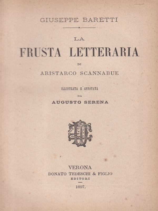 La frusta letteraria vol.2