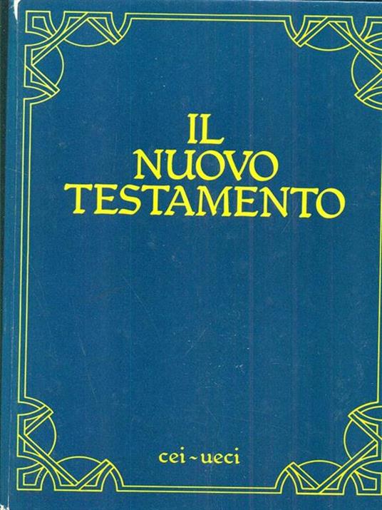Il nuovo testamento - copertina
