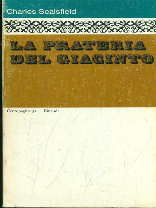 La prateria del giacinto - copertina