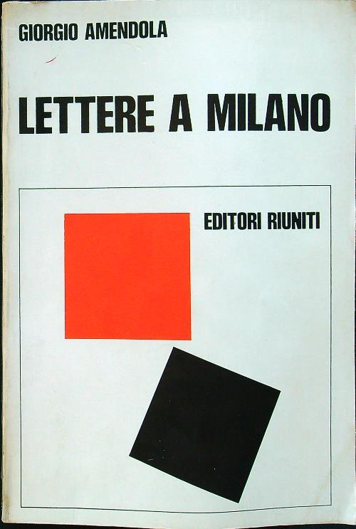 Lettere a Milano