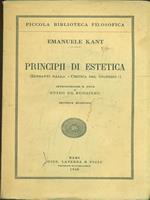 Principii di estetica