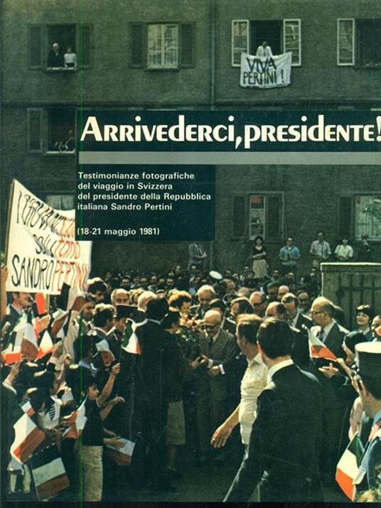 Arrivederci, presidente! - copertina