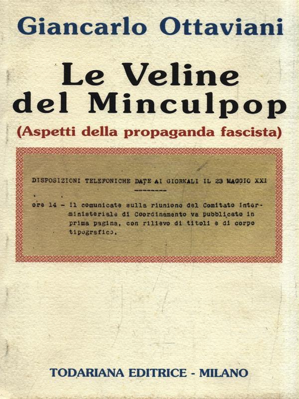 Le Veline del Minculpop