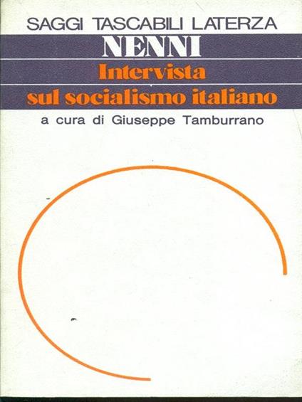Intervista sul Socialismo italiano - copertina