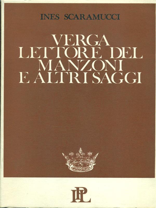 Verga lettore del Manzoni e altri saggi