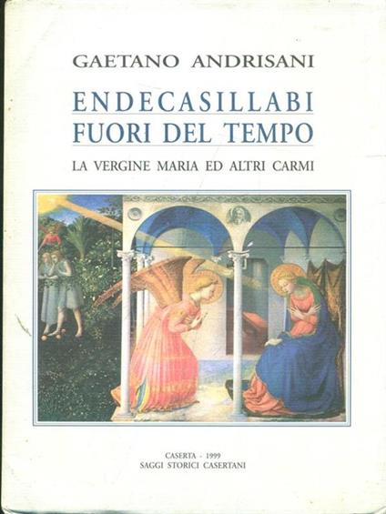 Endecasillabi fuori del tempo - Gaetano Andrisani - copertina