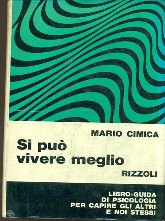 Si può vivere meglio - Mario Cimica - copertina