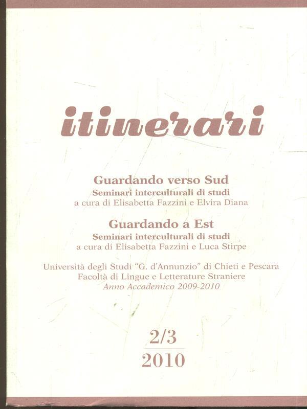 Itinerari n. 2-3/2010