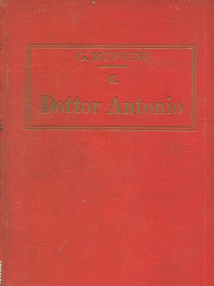 Il dottor Antonio - Giovanni Ruffini - copertina