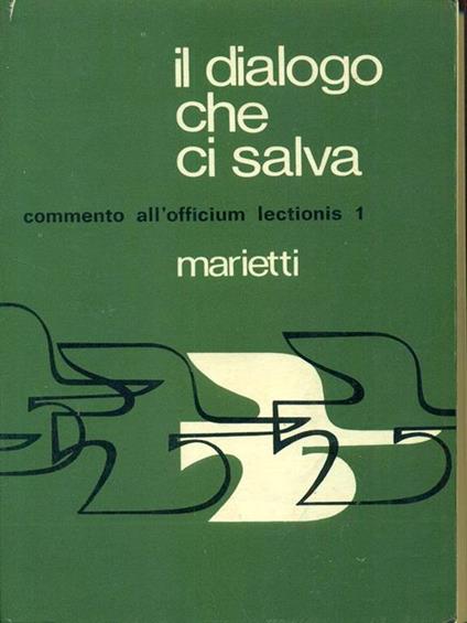 Il dialogo che ci salva 1 - copertina