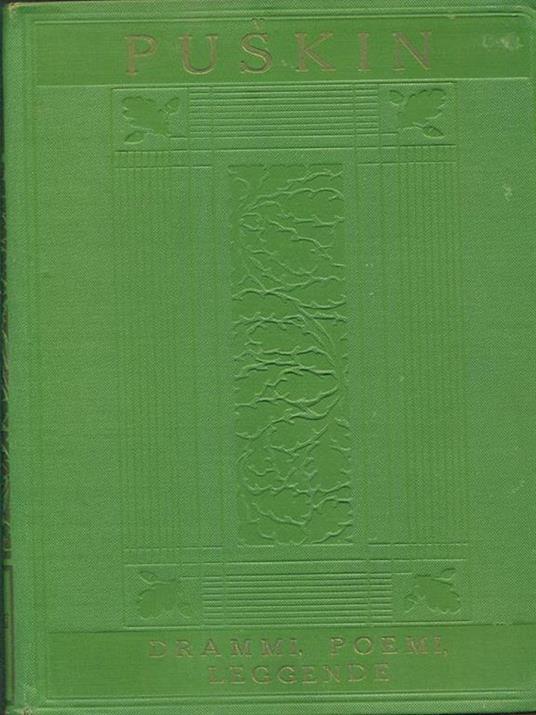 Drammi poemi leggende - Aleksandr Puskin - copertina