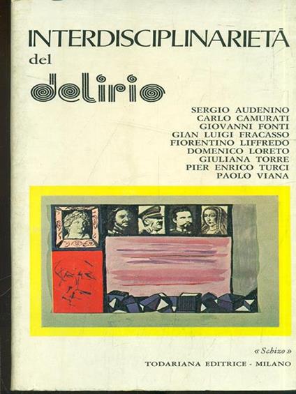 Interdisciplinarietà del delirio - copertina