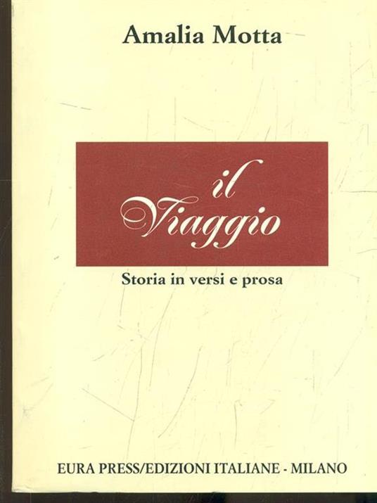 Il viaggio - Amalia Motta - copertina