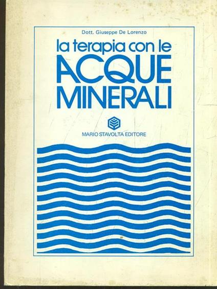 La terapia con le acque naturali - copertina