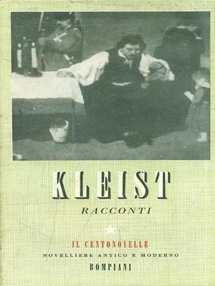 Racconti - Heinrich von Kleist - copertina