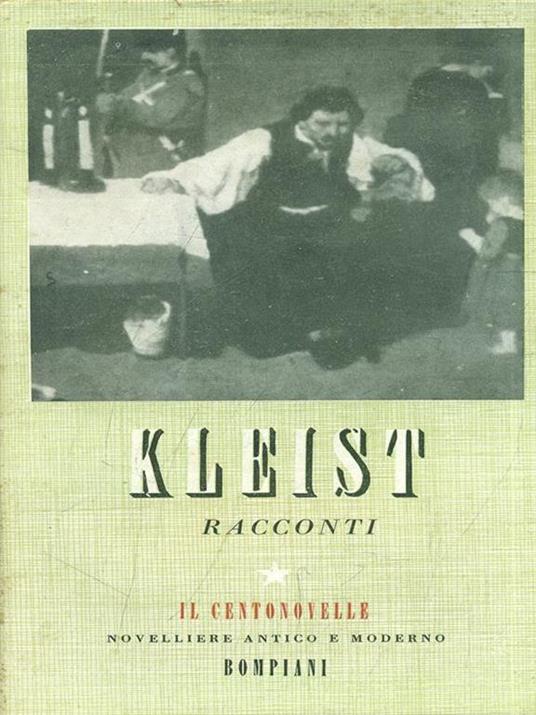 Racconti - Heinrich von Kleist - copertina