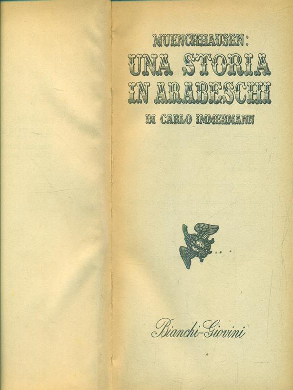 Muenchhausen-Una storia in arabeschi