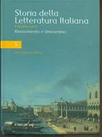 Storia della letteratura italiana 5. Rinascimento e Umanesimo