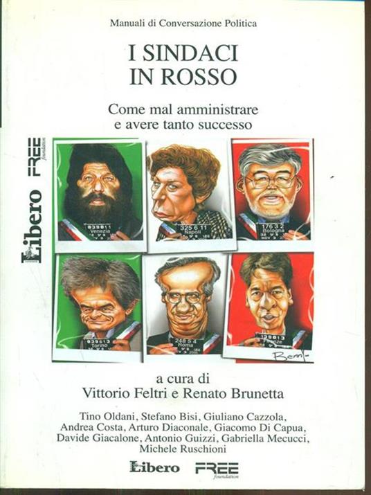I sindaci in rosso - copertina