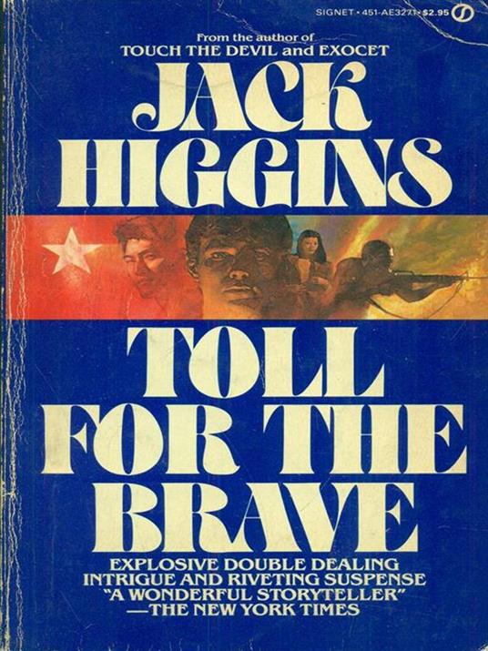 Toll for the brave - Jack Higgins - copertina