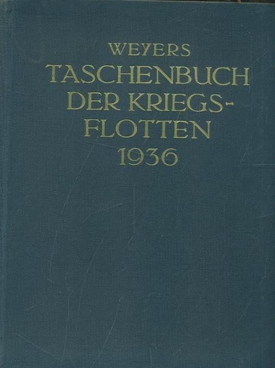 Taschenbuch der kriegsflotten - copertina