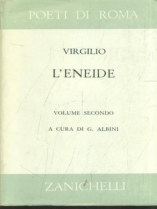 L' Eneide vol. 2 - Publio Virgilio Marone - copertina