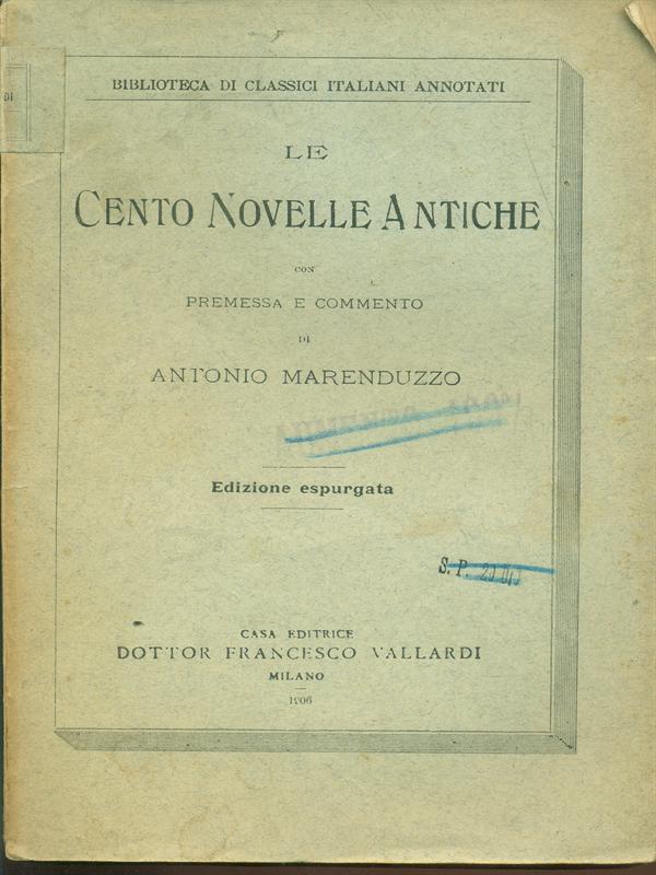 Le cento novelle antiche