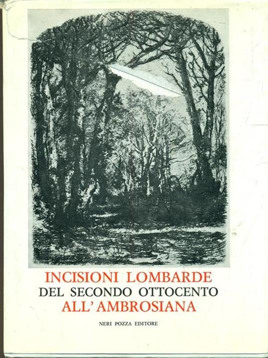 Incisioni lombarde del secondo Ottocento all'Ambrosiana - Lamberto Vitali - copertina