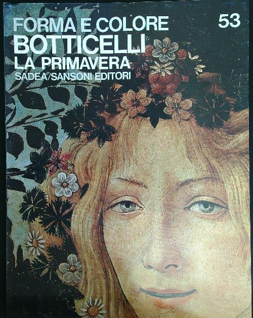 Botticelli. La primavera