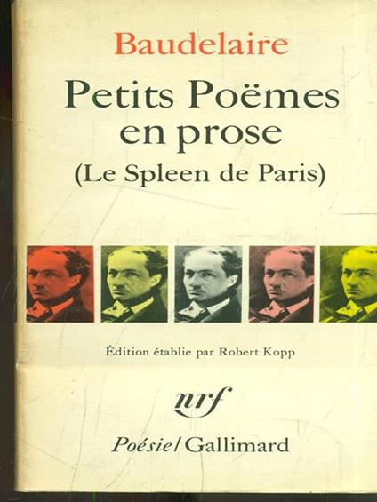 Petits poemes en prose - Charles Baudelaire - copertina