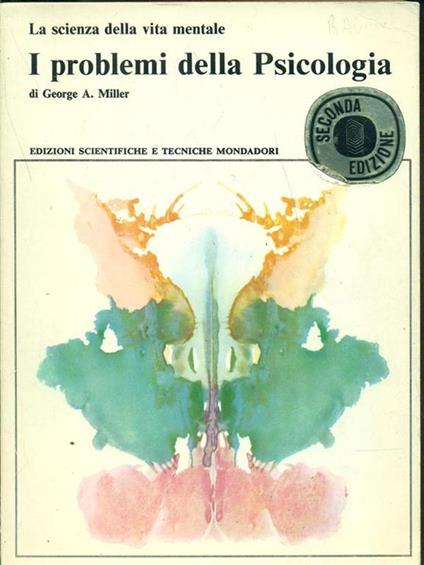 I problemi della psicologia - copertina