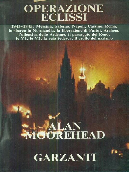 Operazione eclissi - Alan Moorehead - copertina