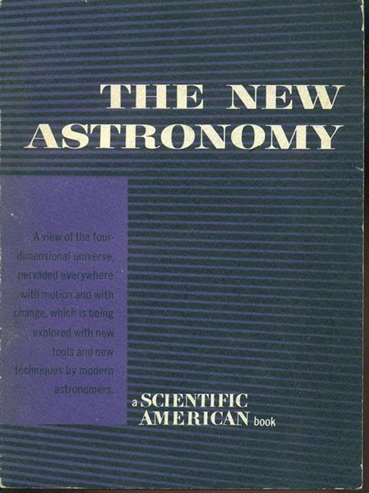 The new astronomy - copertina