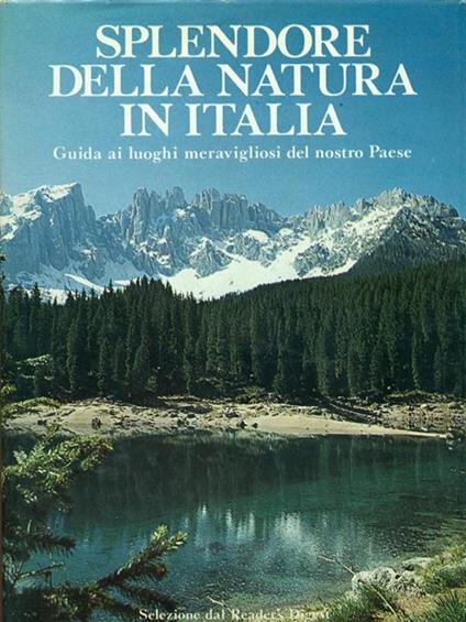 Splendore della natura in Italia - copertina